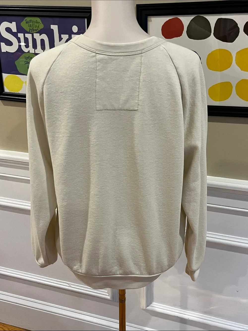 Aviator Nation Vintage White Logo Sweatshirt - Picture 7 of 14